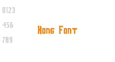 Kong Font