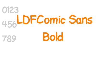 LDFComic Sans Bold