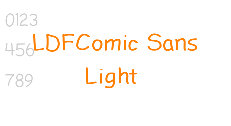 LDFComic Sans Light