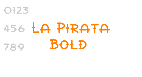 La Pirata Bold