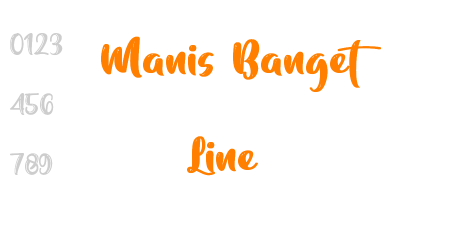 Manis Banget Line