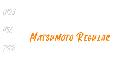 Matsumoto Regular
