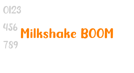 Milkshake BOOM