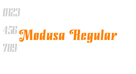 Modusa Regular