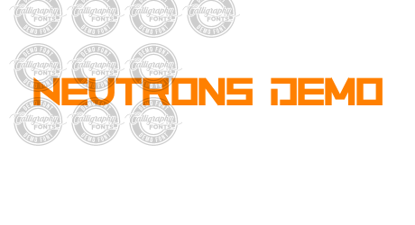 Neutrons Demo