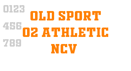 OLD SPORT 02 ATHLETIC NCV