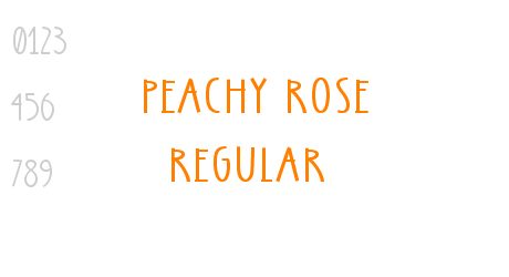 Peachy Rose Regular