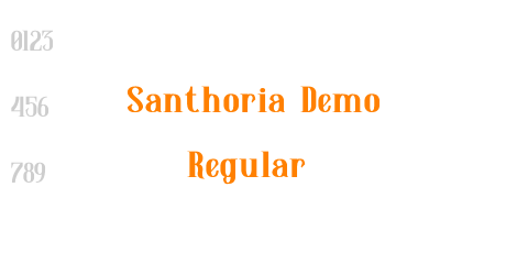Santhoria Demo Regular