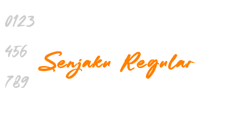 Senjaku Regular
