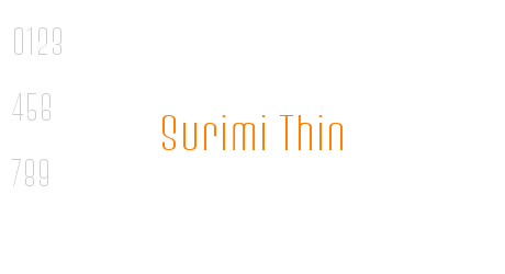 Surimi Thin