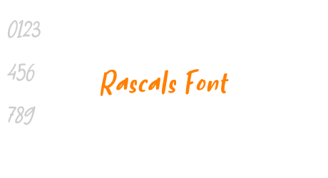 Rascals Font
