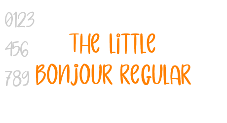 The Little Bonjour Regular