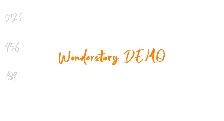 Wonderstory DEMO