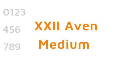 XXII Aven Medium