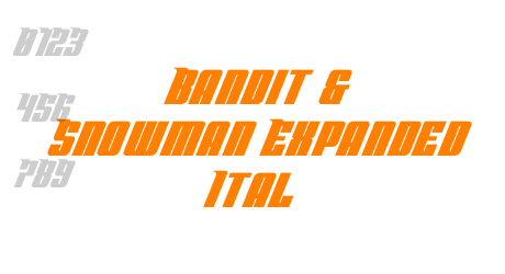Bandit & Snowman Expanded Ital