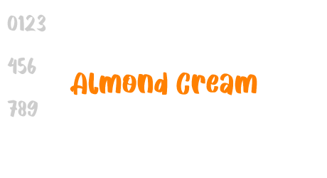 Almond Cream