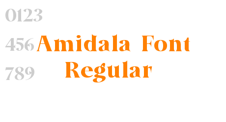 Amidala Font Regular