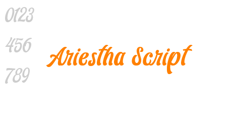 Ariestha Script