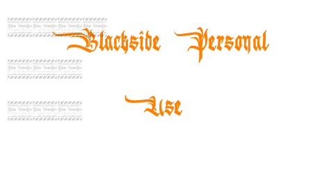 Blackside Personal Use