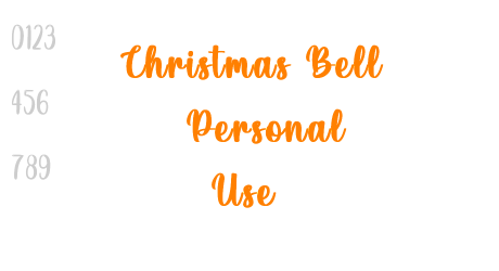 Christmas Bell – Personal Use