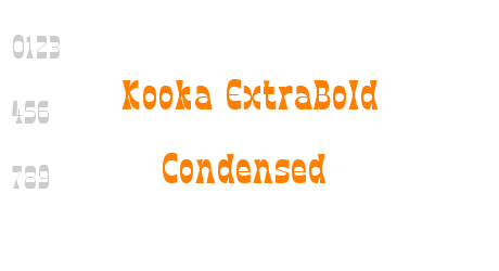 Kooka ExtraBold Condensed