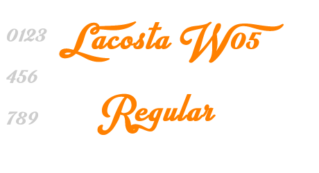 Lacosta W05 Regular