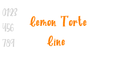 Lemon Torte Line