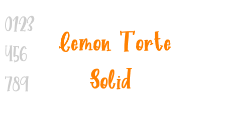 Lemon Torte Solid