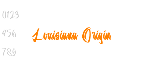 Louisiana Origin