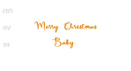 Merry Christmas Baby