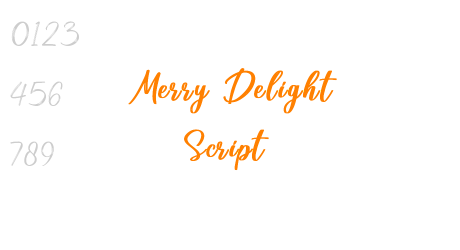 Merry Delight Script