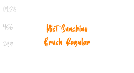 Mist Sunshine Brush Regular