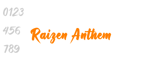 Raizen Anthem