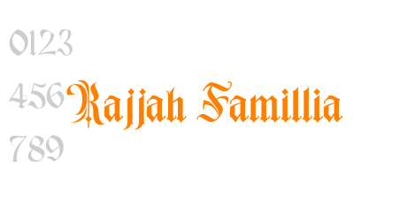 Rajjah Famillia