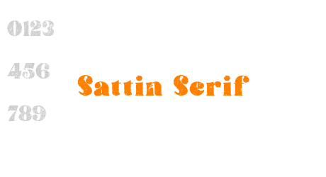 Sattin Serif