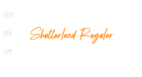Shutterland Regular