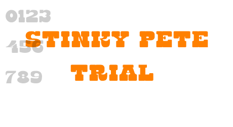 Stinky Pete Trial