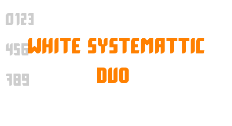 White Systemattic Duo