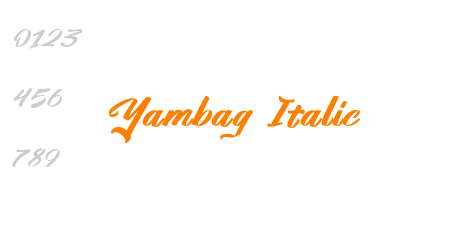 Yambag Italic