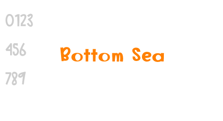 Bottom Sea
