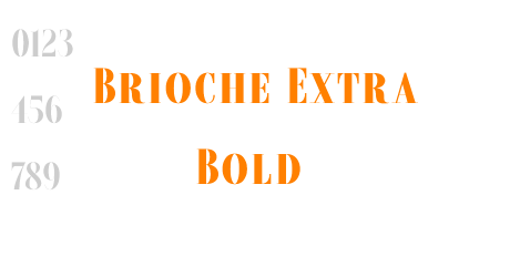 Brioche Extra Bold