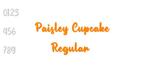 Paisley Cupcake Regular