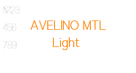 AVELINO MTL Light