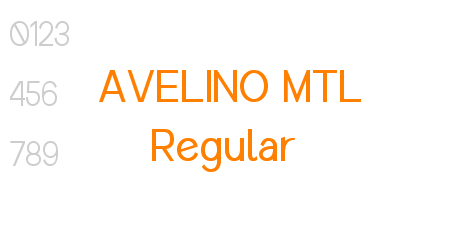 AVELINO MTL Regular