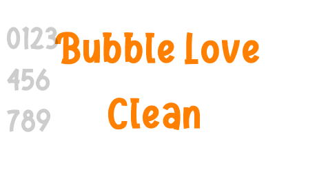 Bubble Love Clean