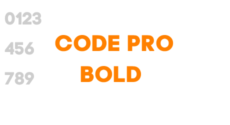 Code Pro Bold