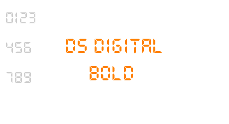 DS Digital Bold