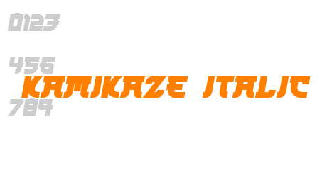 Kamikaze Italic