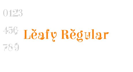 Leafy Regular