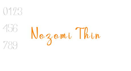 Nozomi Thin